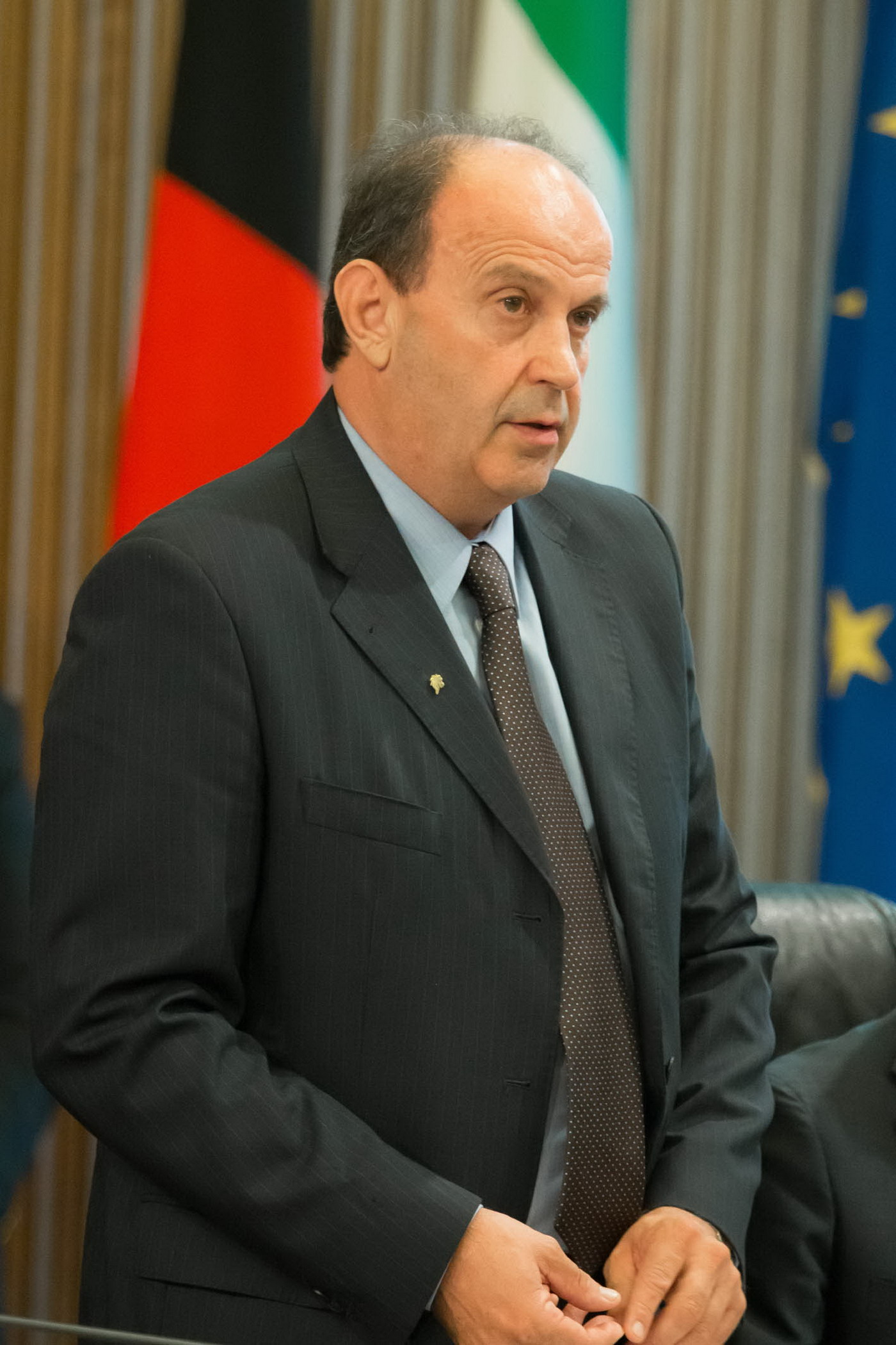 Il Consigliere Elso Gerandin (UVP)