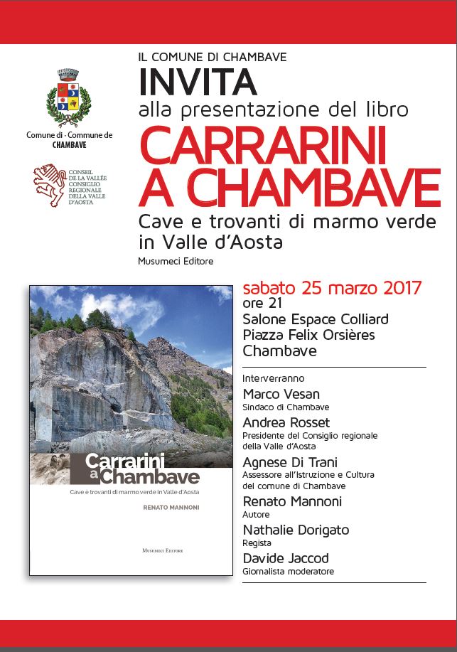 Carrarini a Chambave: cave e trovanti di marmo verde in Valle dAosta