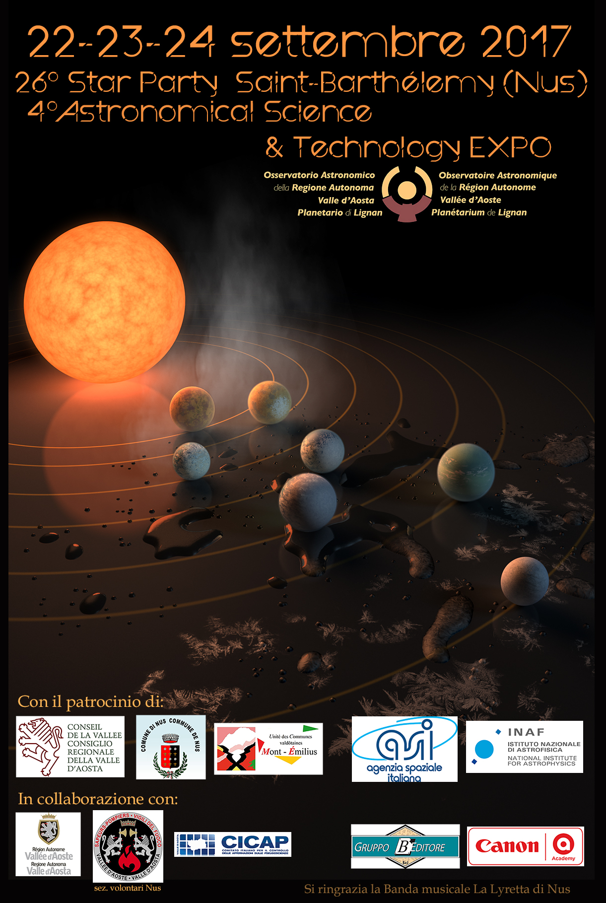 26° Star Party e 4° Astronomical Science & Technology Expo