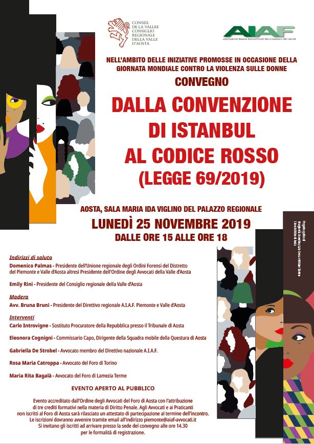 Convegno antiviolenza 25.11.2019 - locandina