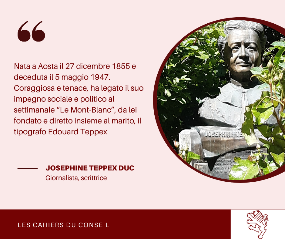 Les Cahiers du Conseil - Joséphine Teppex Duc