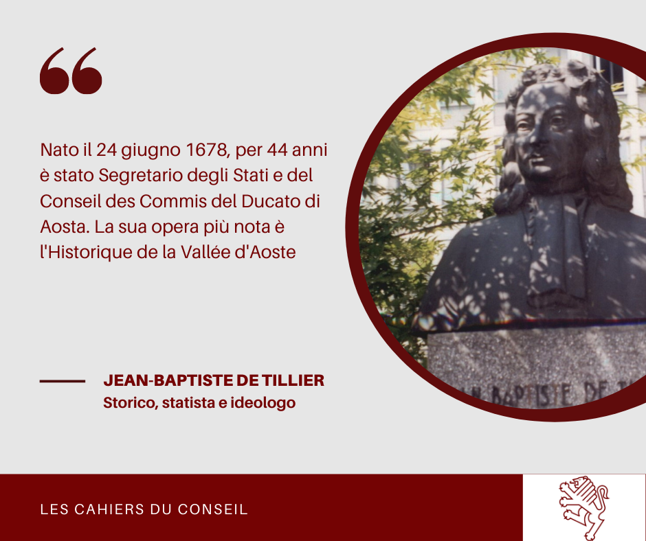 Les Cahiers du Conseil - Jean-Baptiste De Tillier