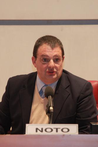 Il professor Sergio Noto