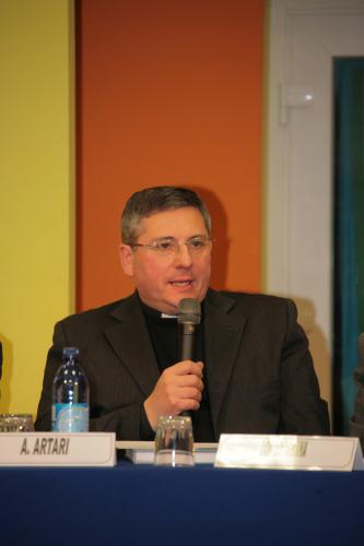 Il canonico Franco Lovignana, Vicario generale della Curia di Aosta