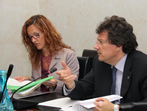 Miriana Detti (Direttore dell'Ufficio regionale del turismo) e Aurelio Marguerettaz (Assessore al turismo)