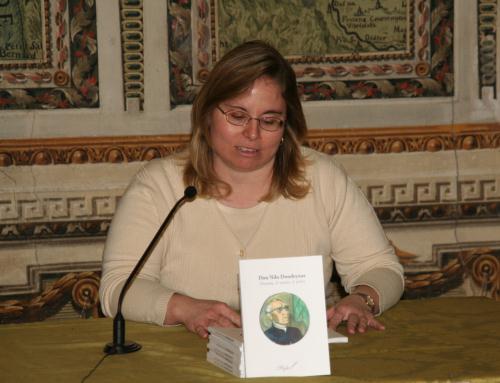 L'editrice del volume, Sabrina Brunodet