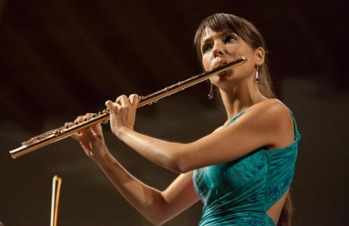 La flautista Elisabet Franch