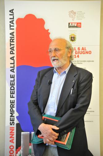 Antonio Vizzi, Presidente dell'Associazione artisti valdostani