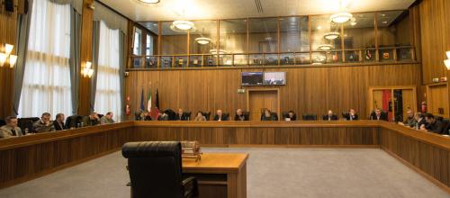 La Commissione riunita in seduta pubblica