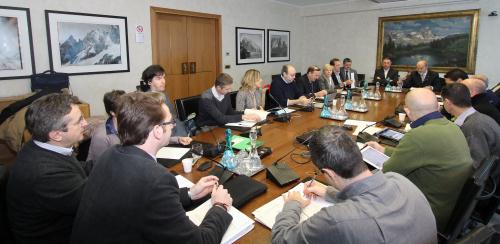 I Commissari audiscono il senatore André Lanièce e il deputato Rudi Marguerettaz