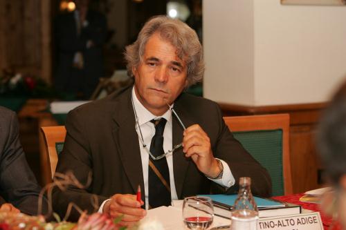 Il Presidente del Consiglio del Trentino Alto Adige/Sudtirol, Mario Magnani