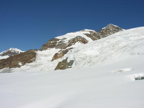 Il ghiacciaio del Lyskamm