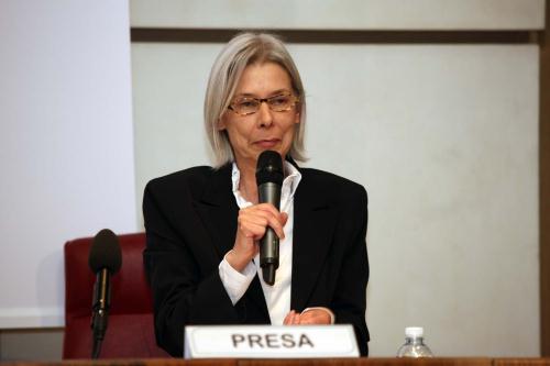 Silvana Presa, Directrice de l'Institut d'histoire de la Résistence et de la société contemporaine