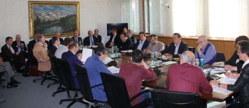 La réunion présidée par la Conseillère Patrizia Morelli