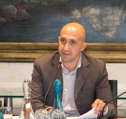 L'Assesseur aux ouvrages publics, à la protection des sols et au logement public, Stefano Borrello