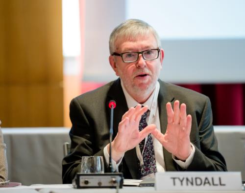 Le Président de l'International Ombudsman Institute, Peter Tyndall