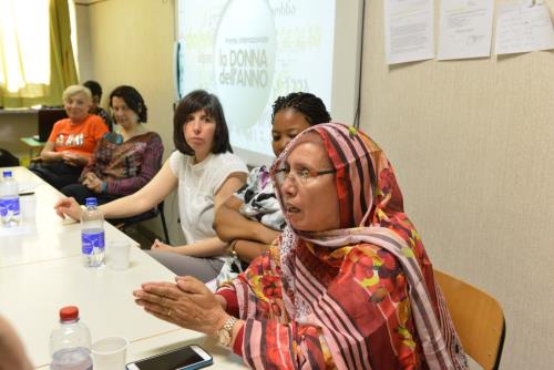 Intervention de la mauritanienne Aminetou Ely