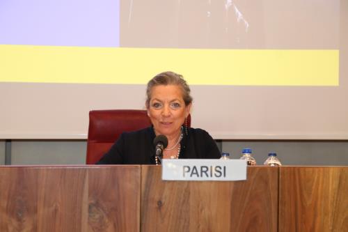 Nicoletta Parisi, professeur en droit et politiques de lutte contre la corruption interne et internationale de lUniversità Cattolica, Milano