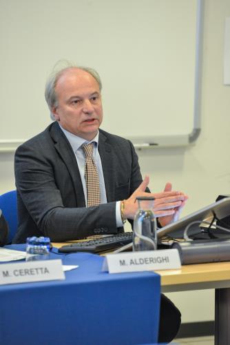Marco Alderighi, Directeur du Département de Sciences Économiques et Politiques de l'UniVdA