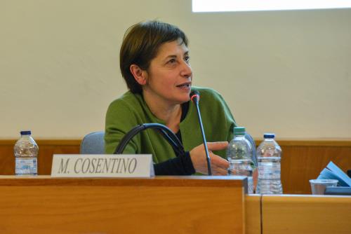 Le Président de la Cooperative sociale C'era l'Acca, Maria Cosentino