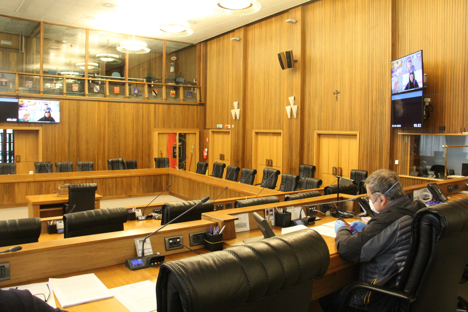 La riunione in teleconferenza della II Commissione il 20.03.2020