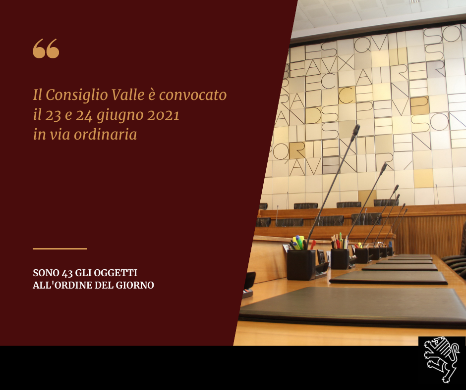 Adunanza del Consiglio regionale