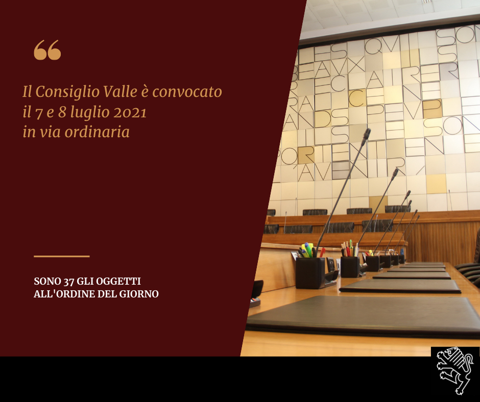 Adunanza del Consiglio regionale 