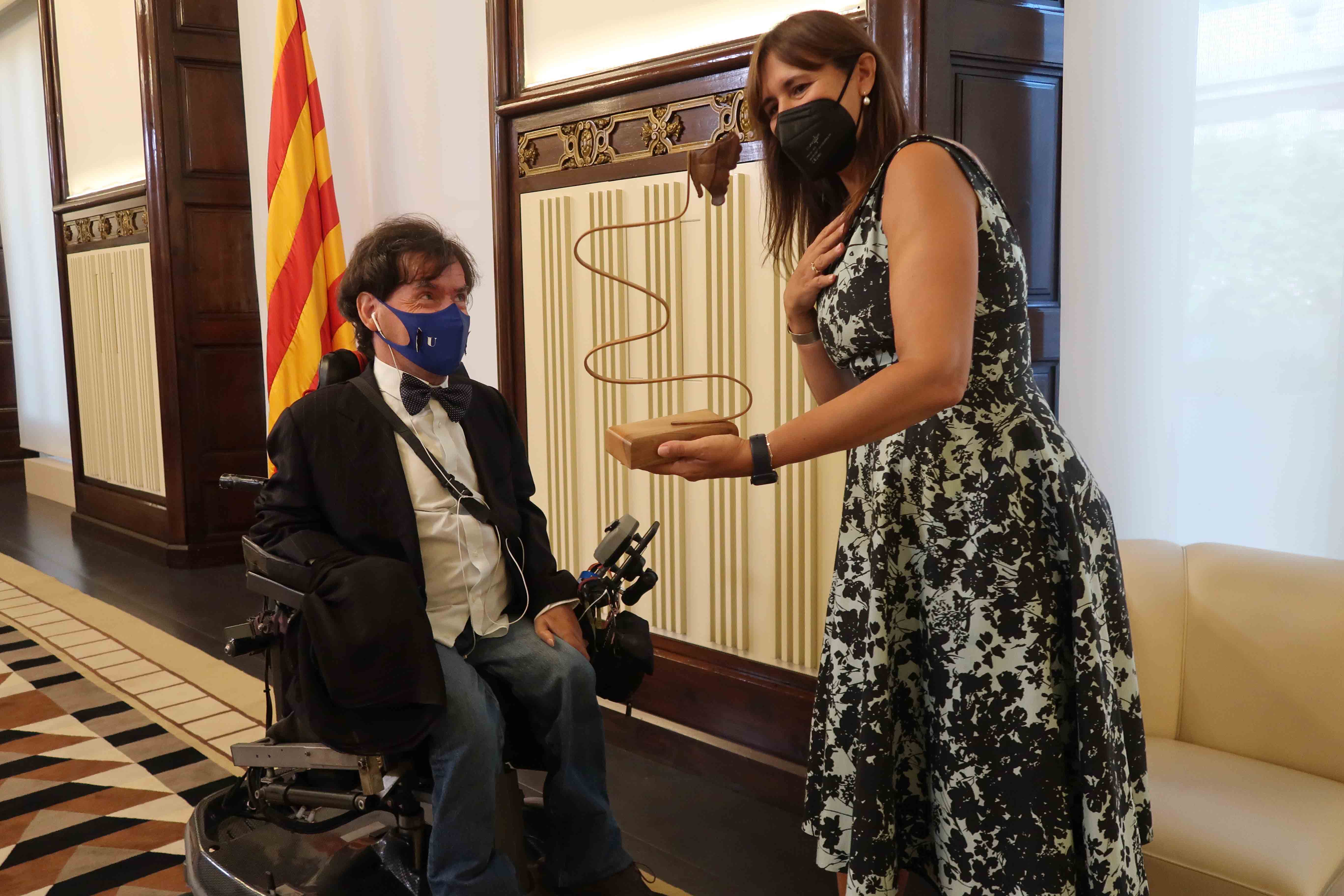 Il Presidente Bertin ha incontrato la Presidente del Parlamento catalano