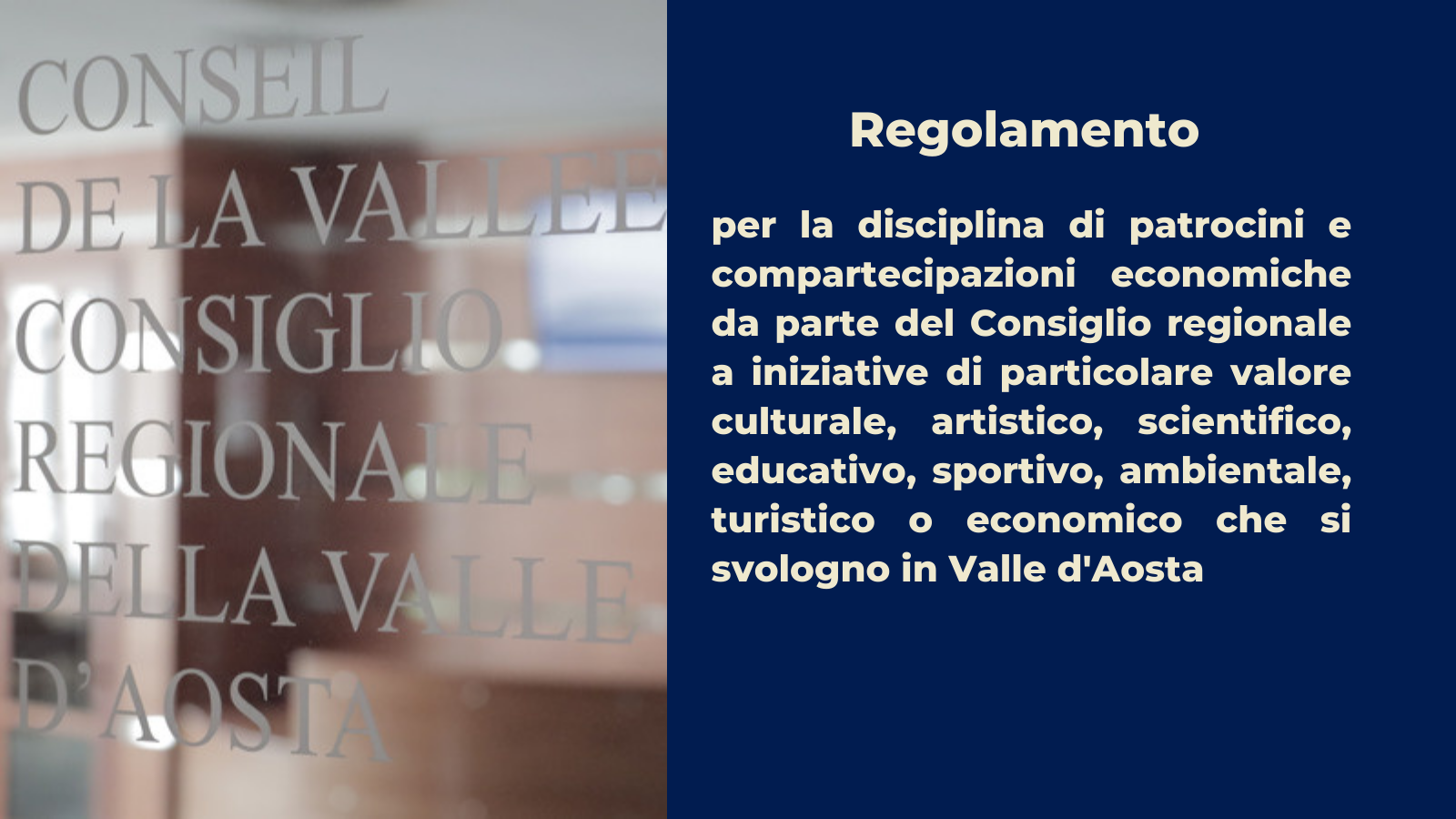 Regolamento