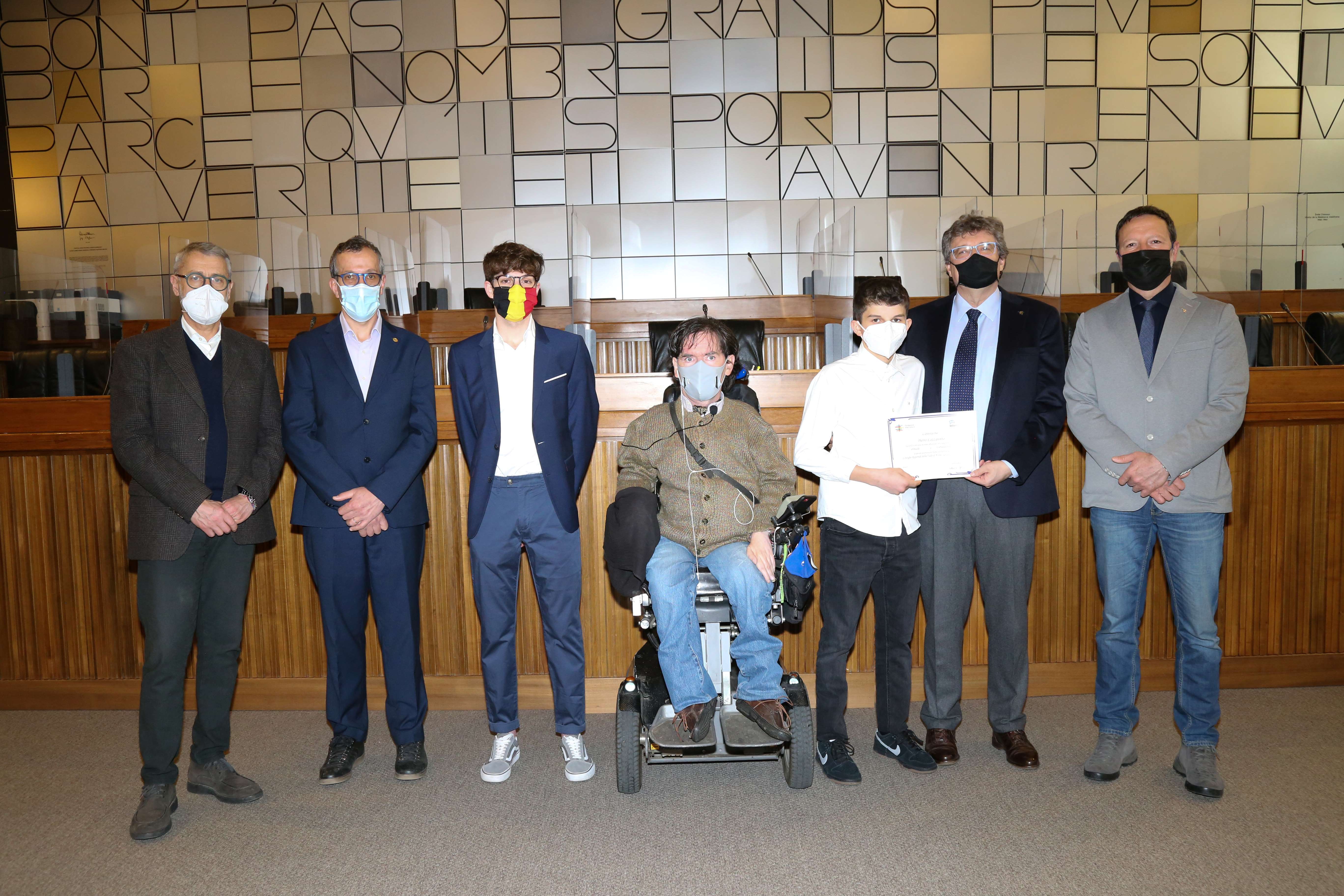 consegna borsa di studio