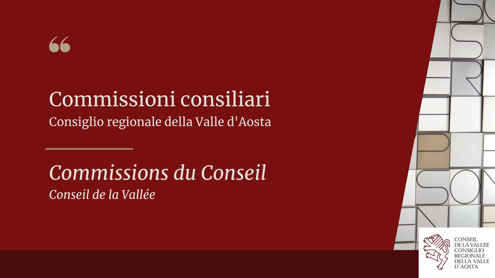 Commissioni consiliari