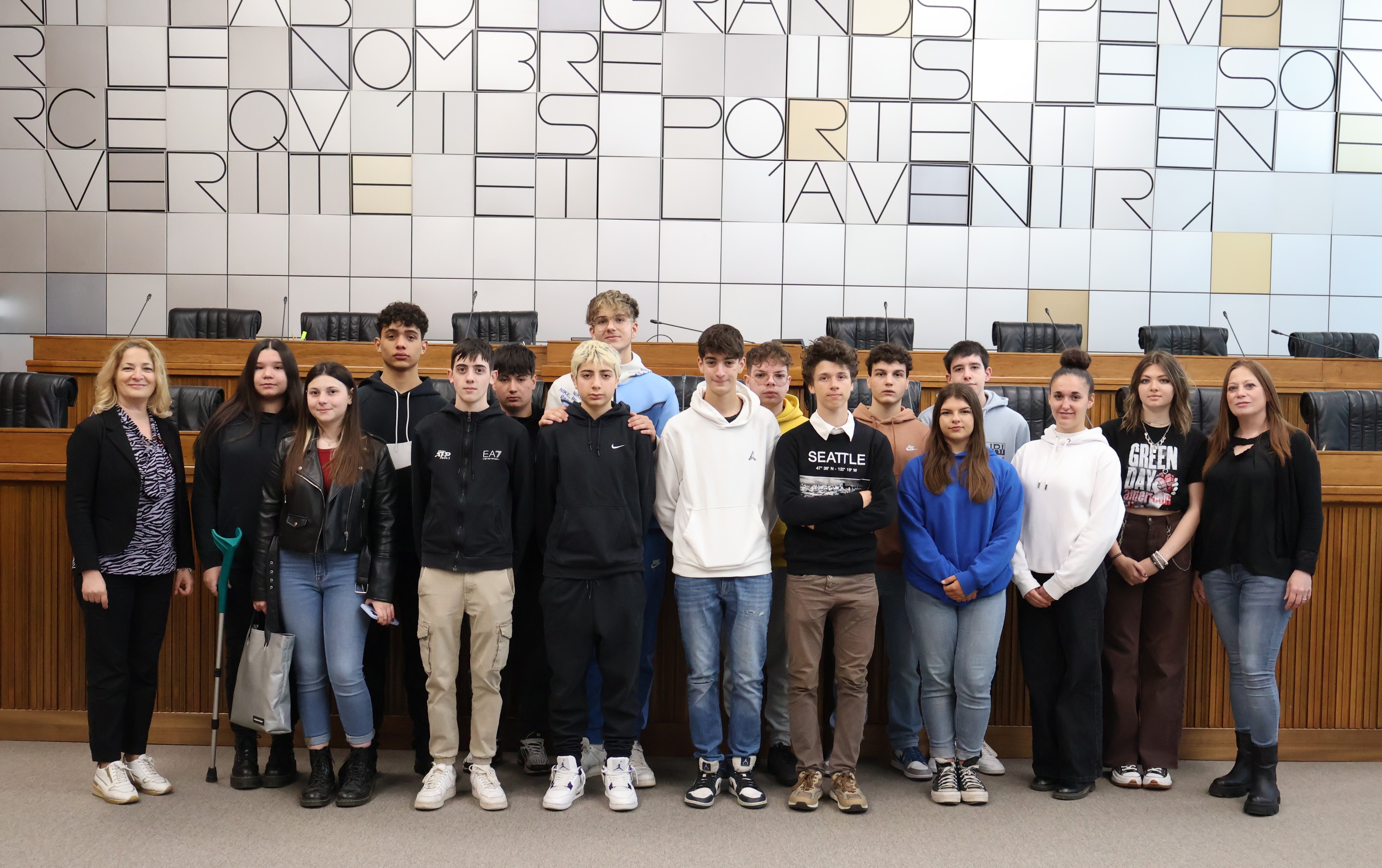 Classe II dell'Istituto Giovanni Cena di Ivrea 