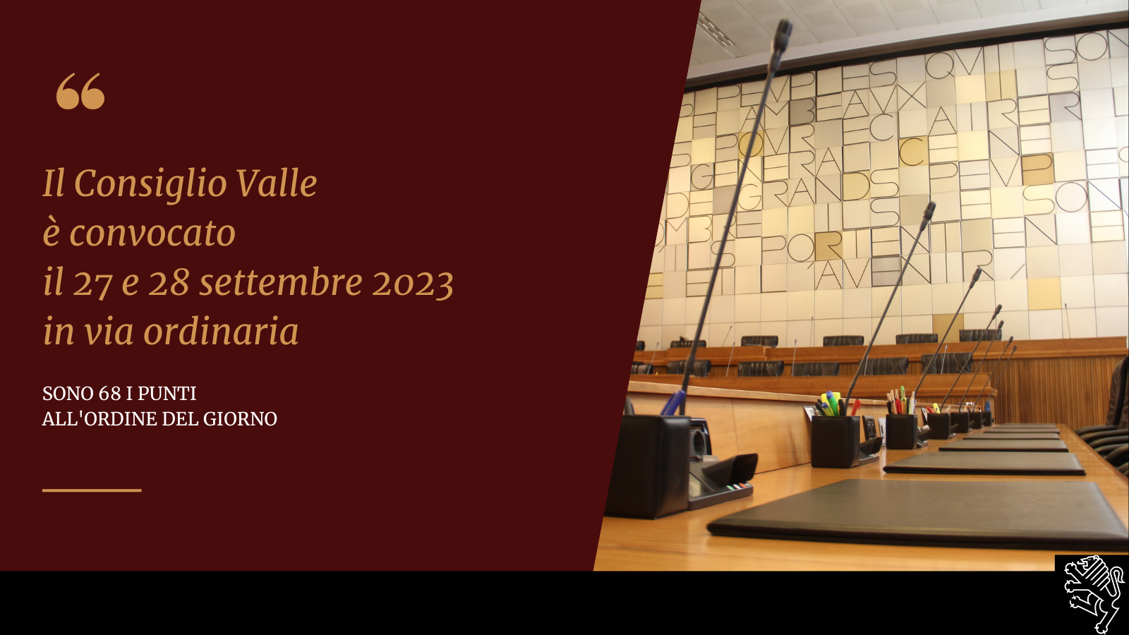 convocazione Consiglio