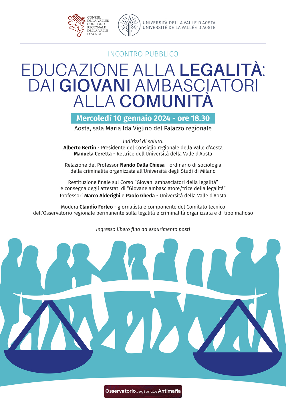 Giovani ambasciatori della Legalità