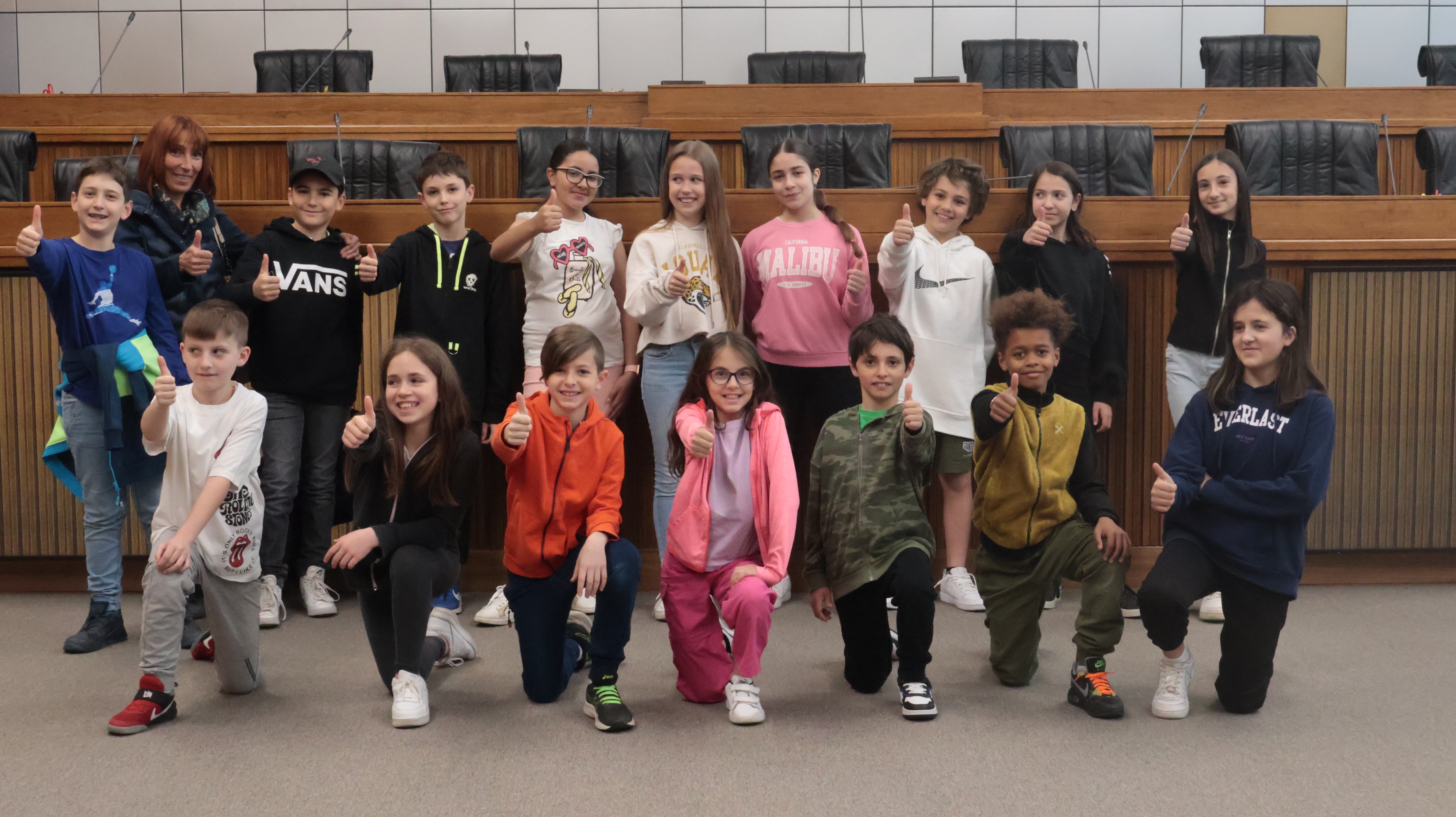 Classe quinta scuola primaria di Aymavilles