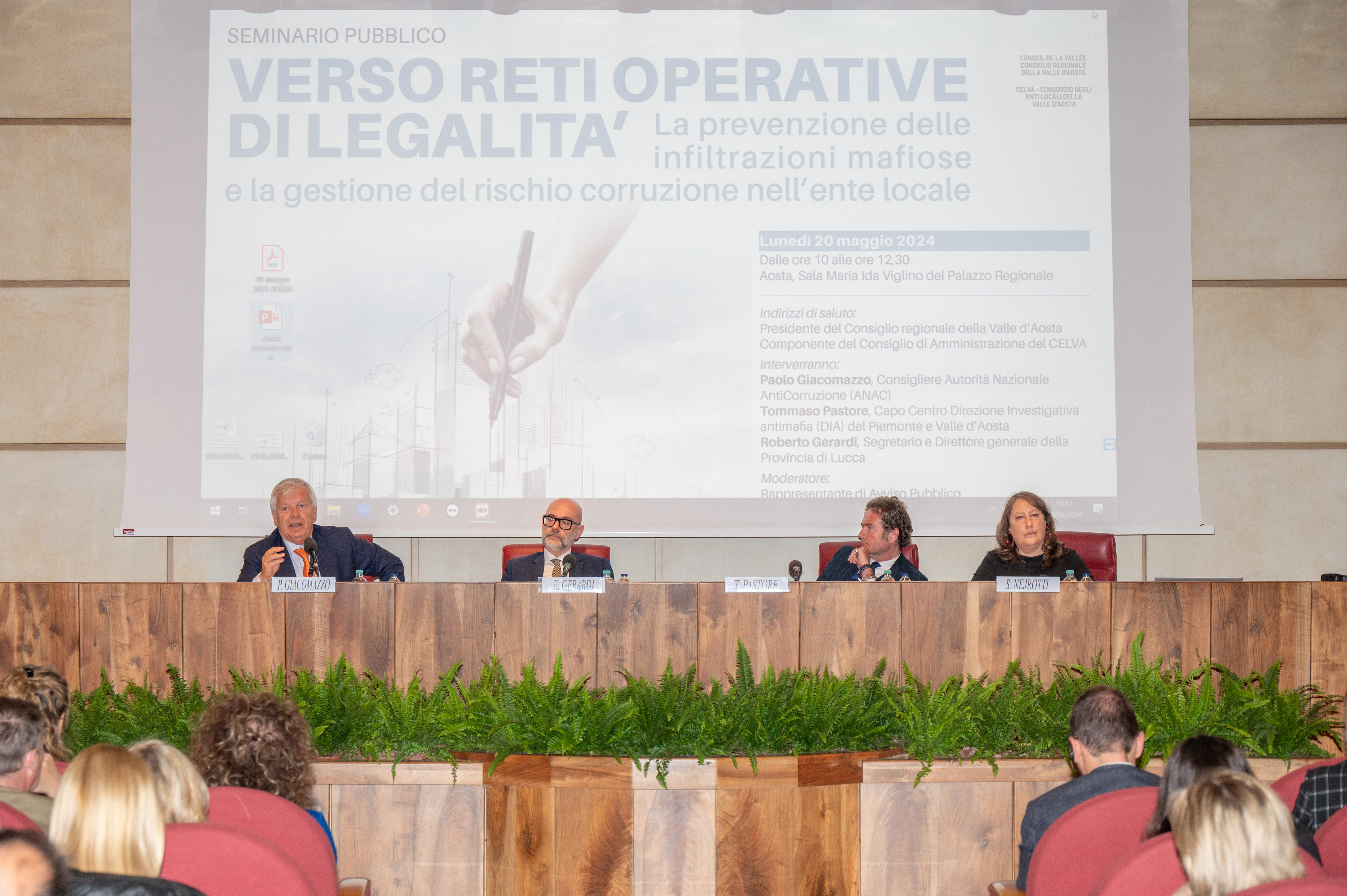 Seminario pubblico "Verso reti operative di legalità"