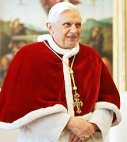 MESSAGGIO DI SALUTO DEL PRESIDENTE DEL CONSIGLIO REGIONALE A SUA SANTITÀ BENEDETTO XVI