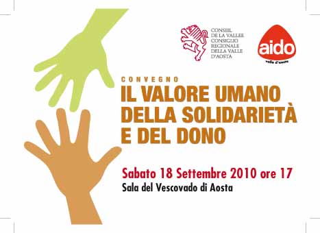 Il valore umano della solidarietà e del dono