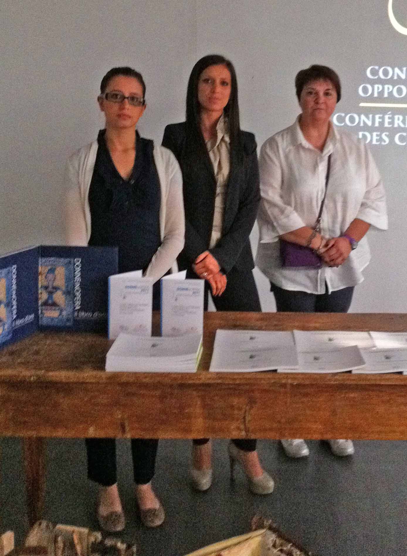 Valeria Sapone, Emily Rini e Giuliana Rosset