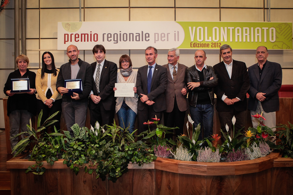 Gruppo dei premiati