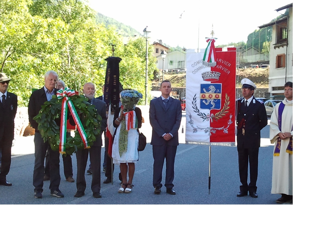 Omaggio ai caduti