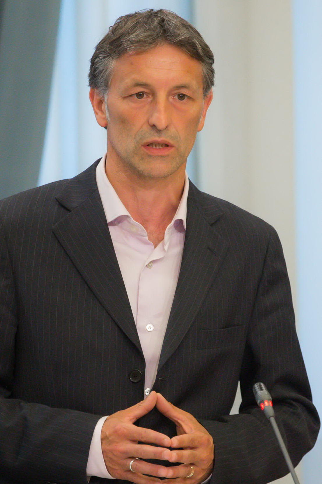 Il Consigliere Raimondo Donzel (PD-Sinistra Vda)