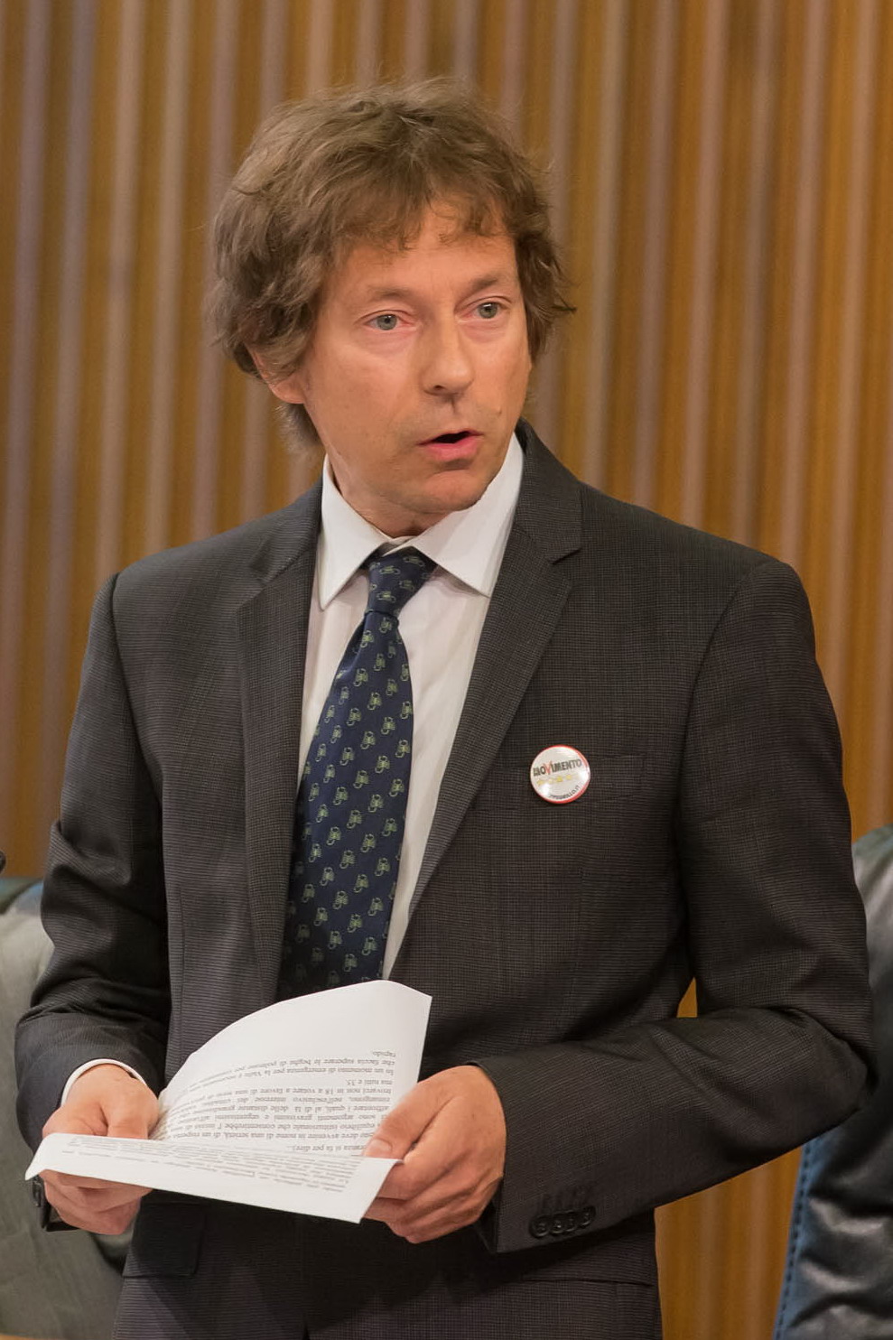 Il Consigliere Stefano Ferrero (Movimento 5 Stelle)