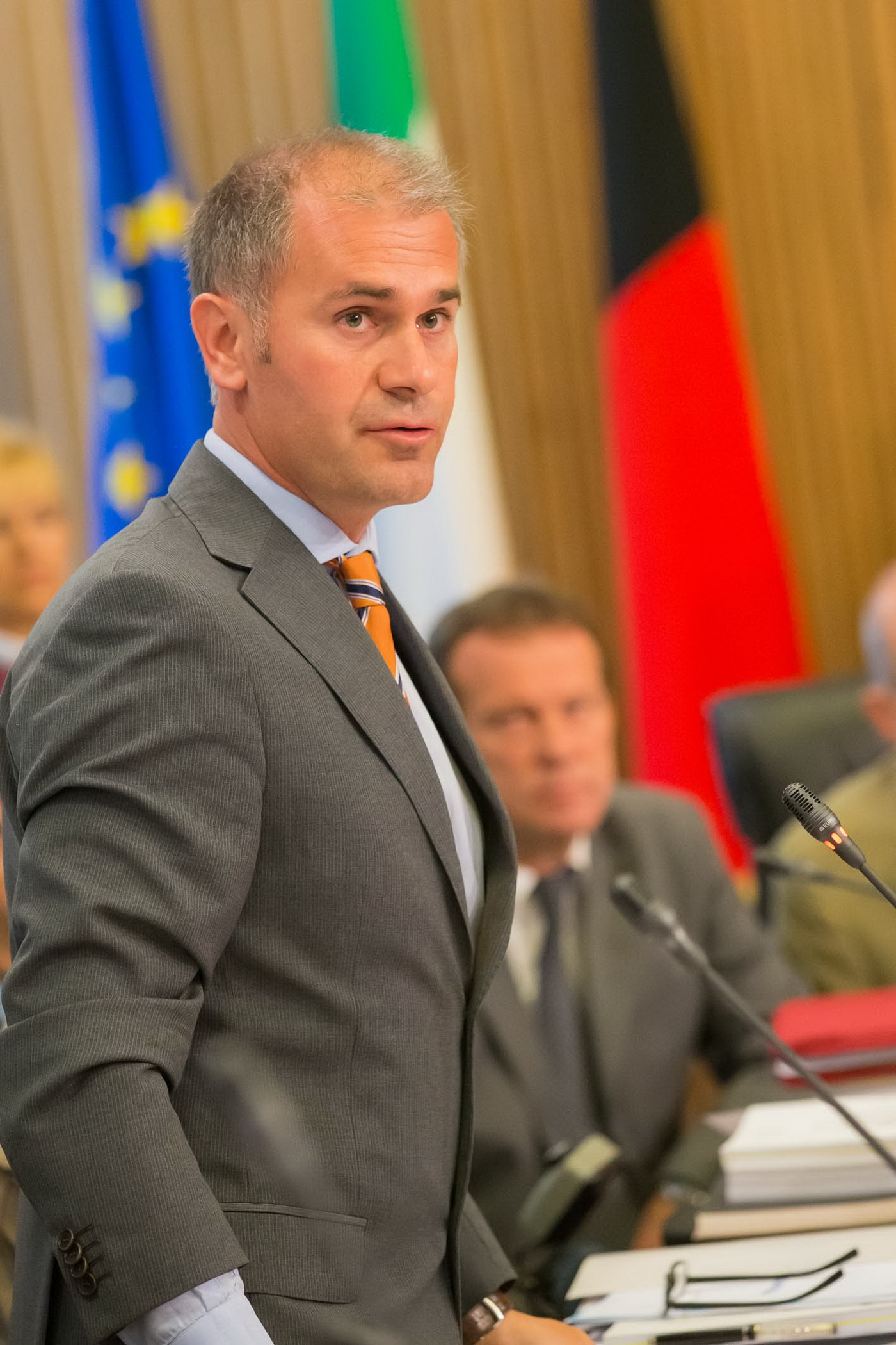 Il Consigliere Albert Chatrian (Alpe)