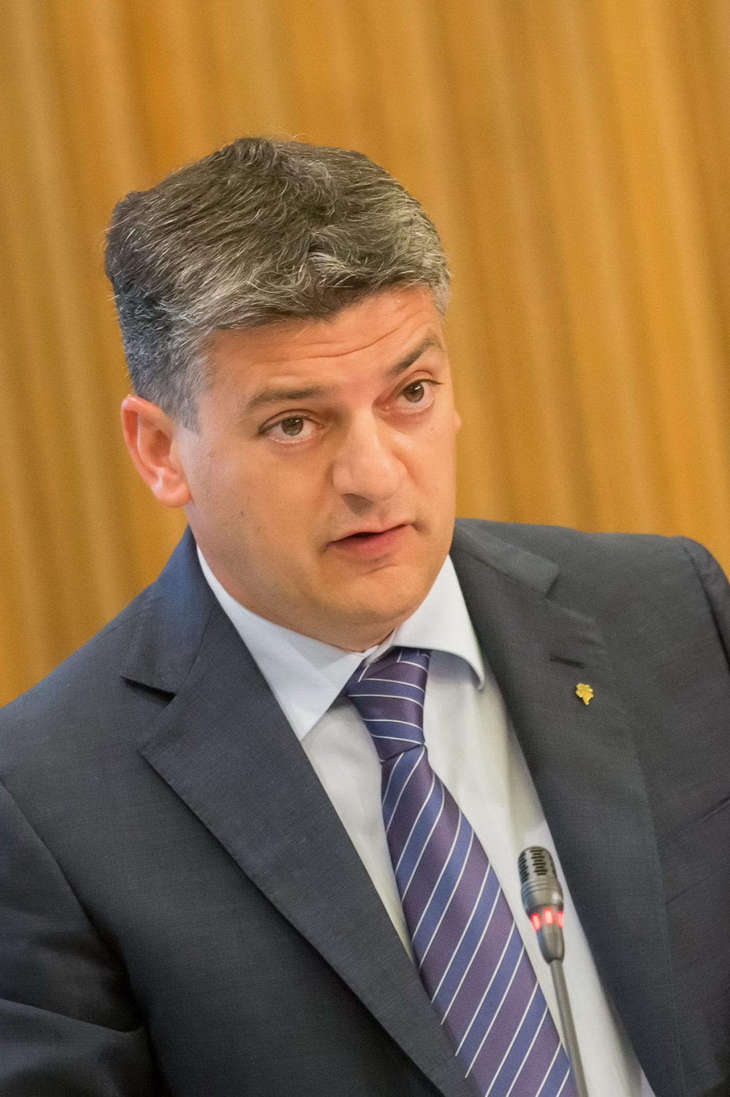 Il Consigliere Luigi Bertschy (UVP)