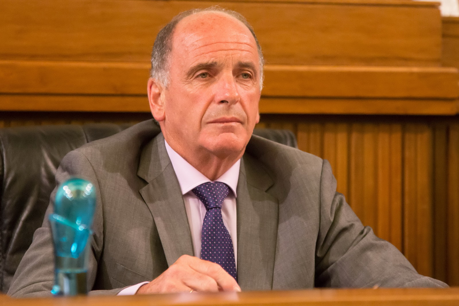 Il Presidente Augusto Rollandin
