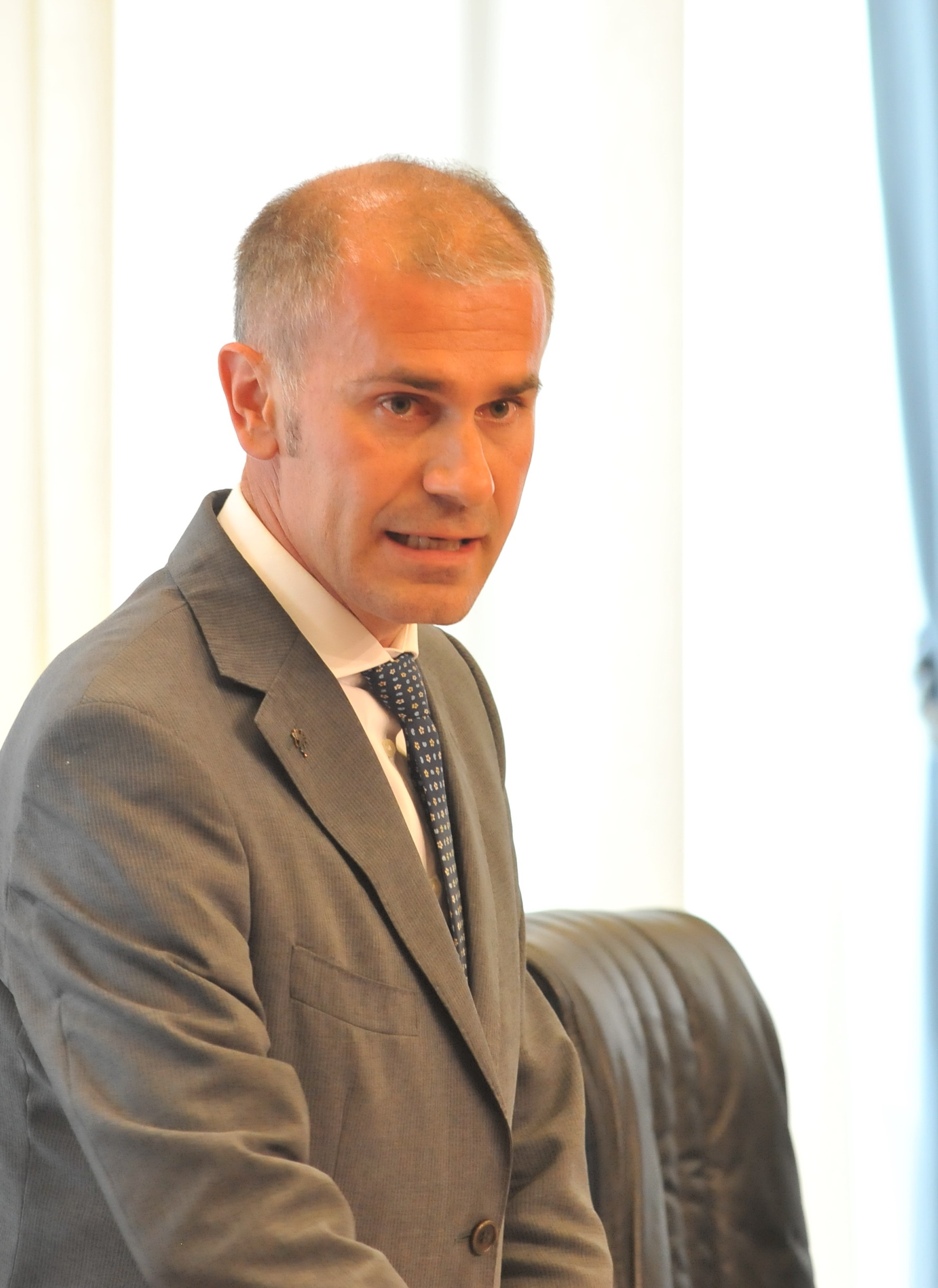 Il Consigliere Albert Chatrian (Alpe)