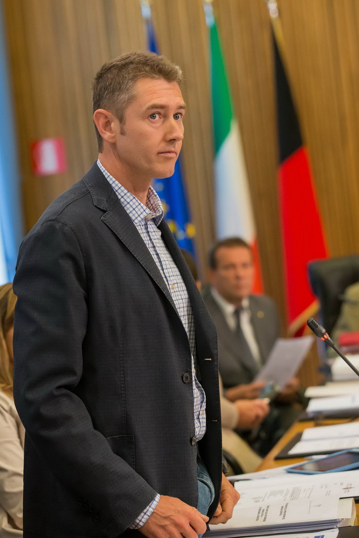 Il Consigliere Fabrizio Roscio (Alpe)