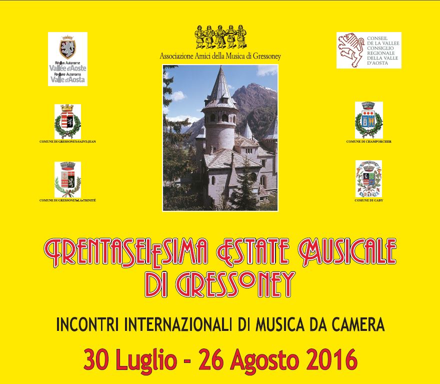 Trentaseiesima Estate musicale di Gressoney