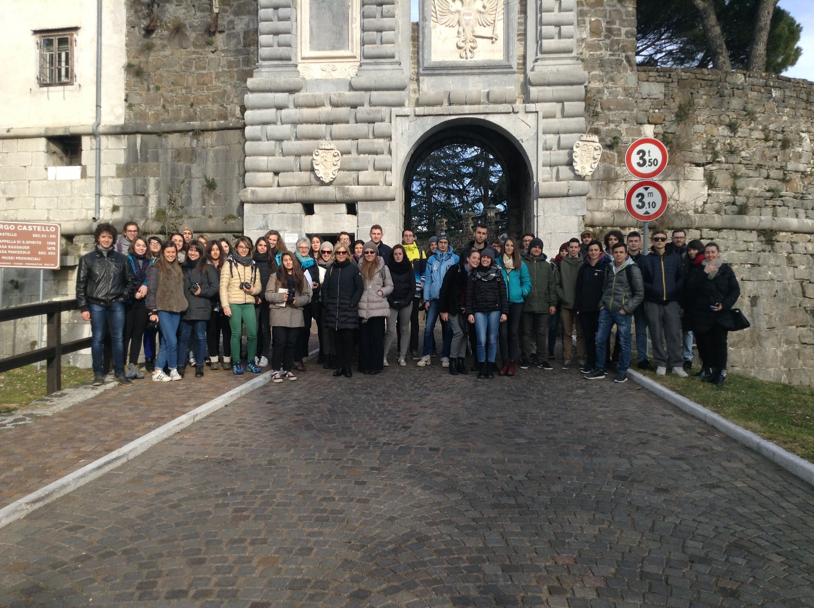 Foto di gruppo a Gorizia
